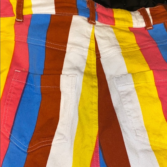 Motel Rocks Striped Jeans - Picture 4 of 4